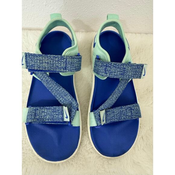 Nike Aqua Rift Sandals Mint Blue Size 9 - Picture 2 of 7